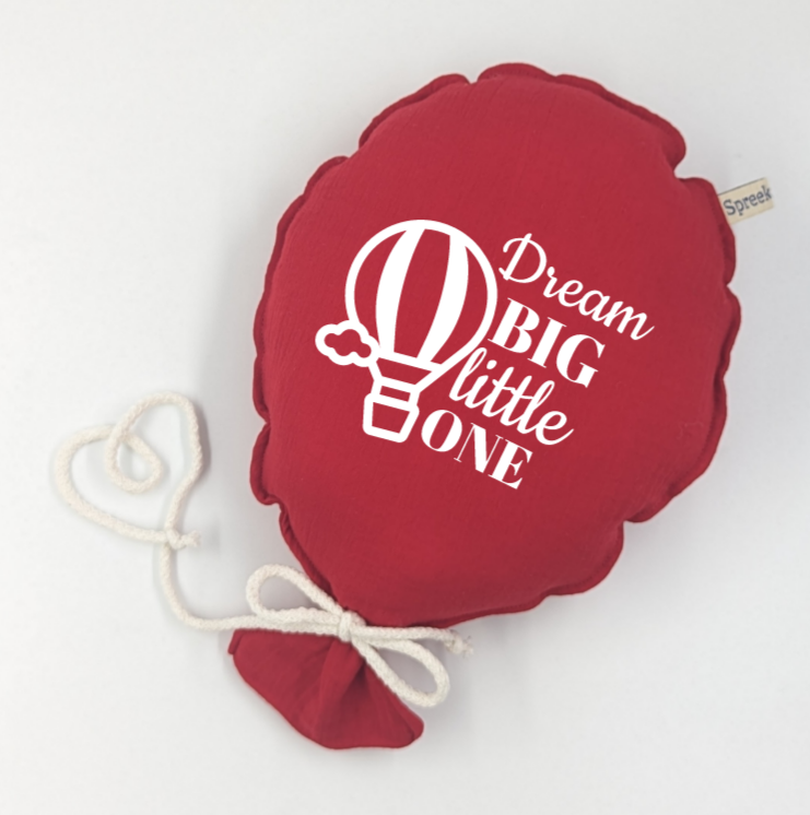 Stoffballon, Dream big little one, Wunschfarbe
