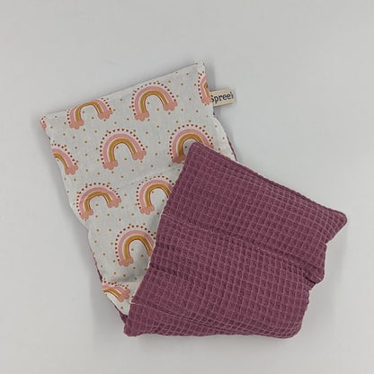 LETZTE CHANCE Kirschkernkissen, Regenbogen, groß