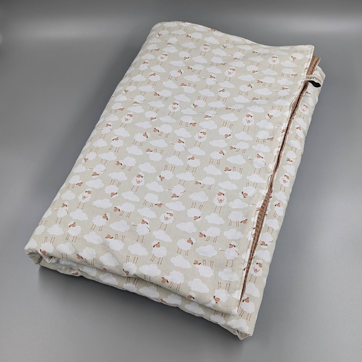 LETZTE CHANCE Babydecke, Schäfchen, 100 x 100 cm