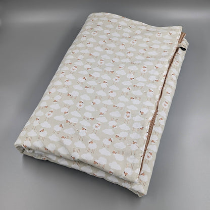 LETZTE CHANCE Babydecke, Schäfchen, 100 x 100 cm