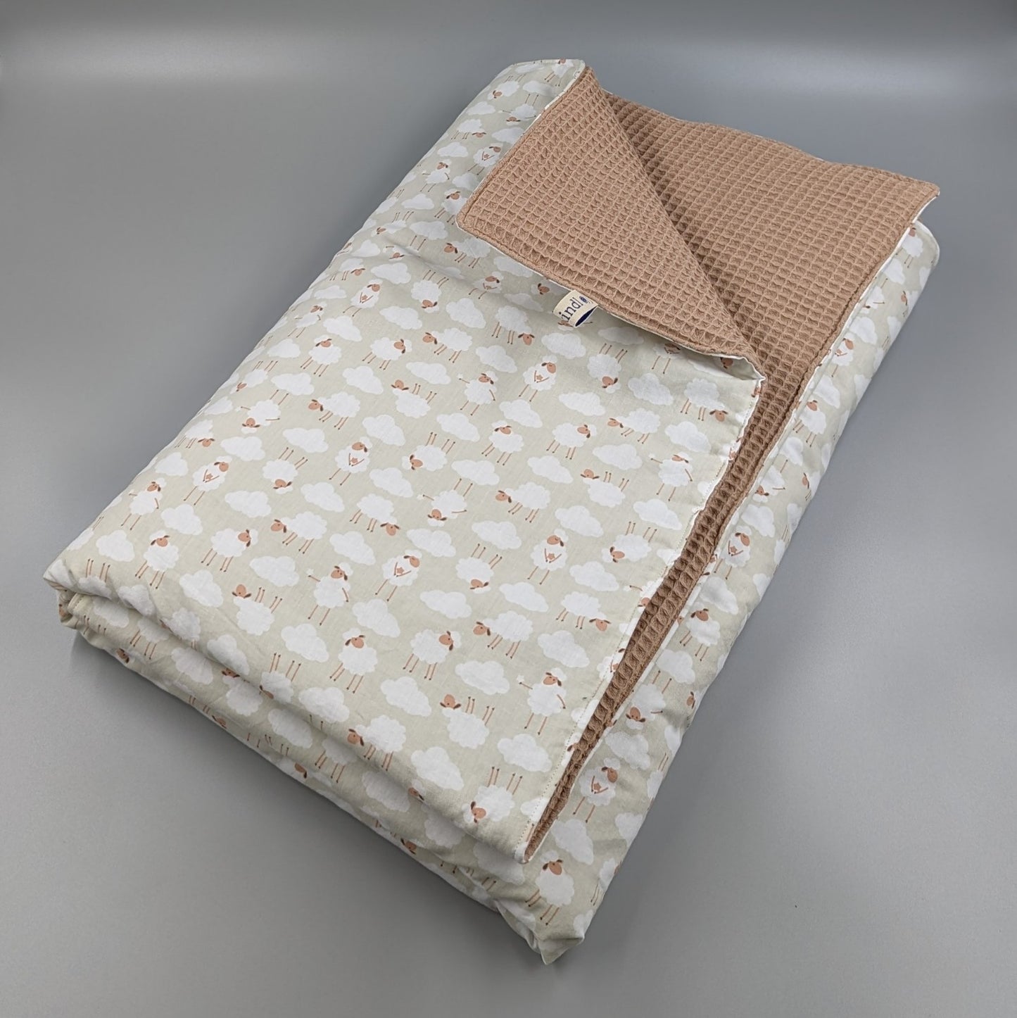 LETZTE CHANCE Babydecke, Schäfchen, 100 x 100 cm